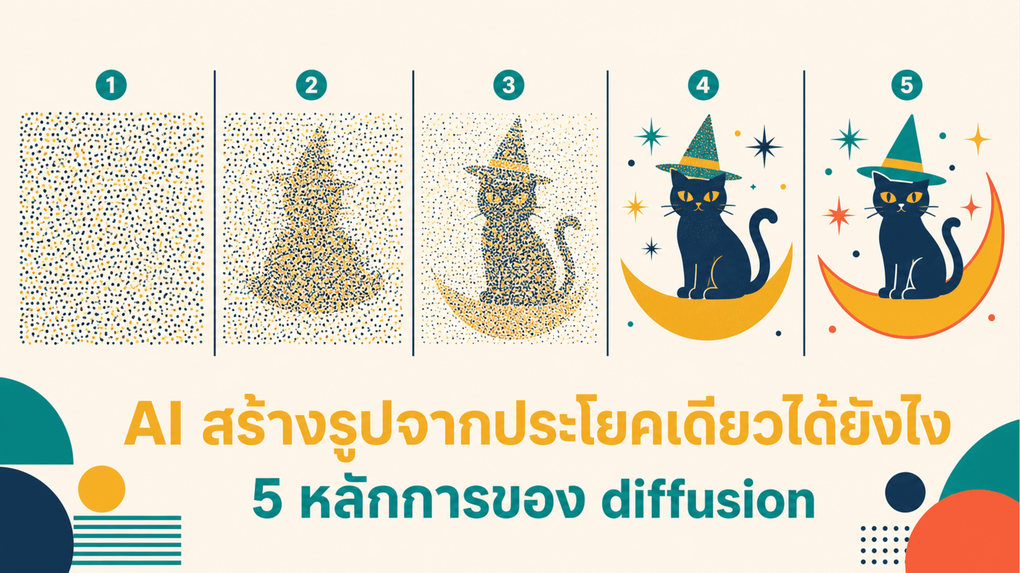 AI สร้างรูปจากประโยคเดียวได้ยังไง คำตอบที่ทำให้คุณเห็น Midjourney เป็นคนละตัว