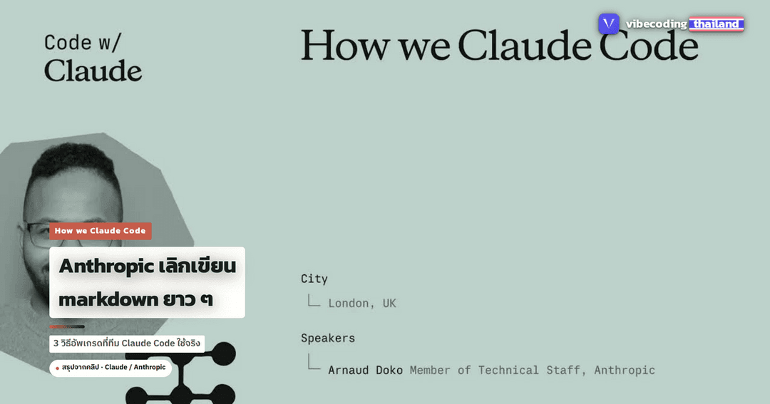 How we Claude Code: 3 อัพเกรดที่ทีม Anthropic ใช้กับ Claude Code จริง ...