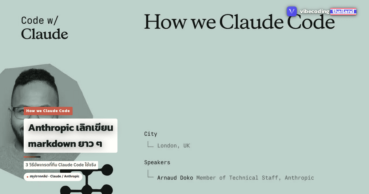 How we Claude Code: 3 อัพเกรดที่ทีม Anthropic ใช้กับ Claude Code จริง ทุกวัน