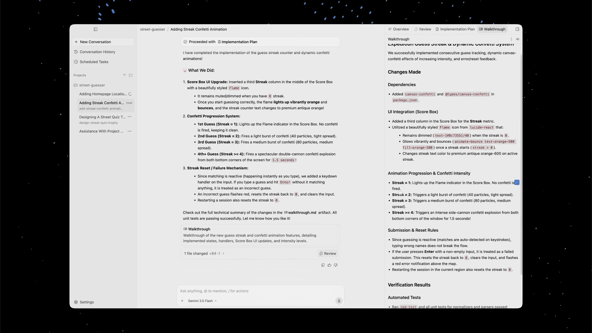 ภาพหน้าจอแอป Antigravity 2.0 แสดง project workspace และ agent หลายตัวทำงานพร้อมกัน เพื่อให้ผู้อ่านเห็นหน้าตาแอปก่อนเข้าเนื้อหาเชิงเทคนิค