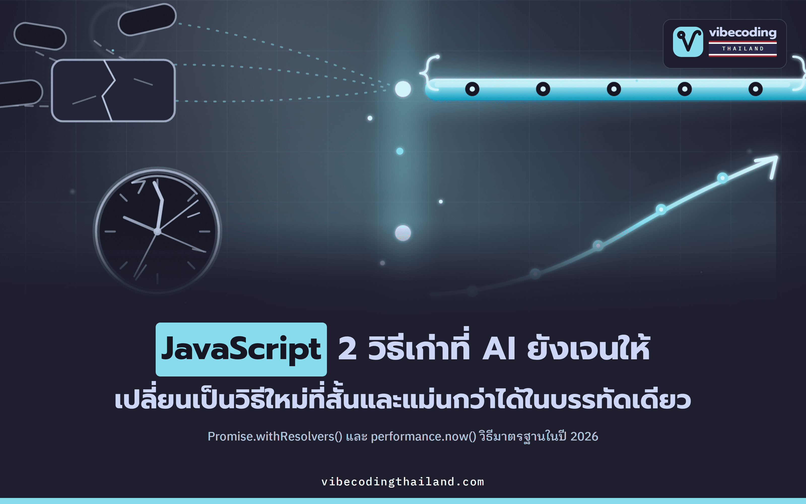 Promise.withResolvers() และ performance.now() · 2 ท่าเขียน JavaScript ที่ควรใช้แทนวิธีเดิมในปี 2026