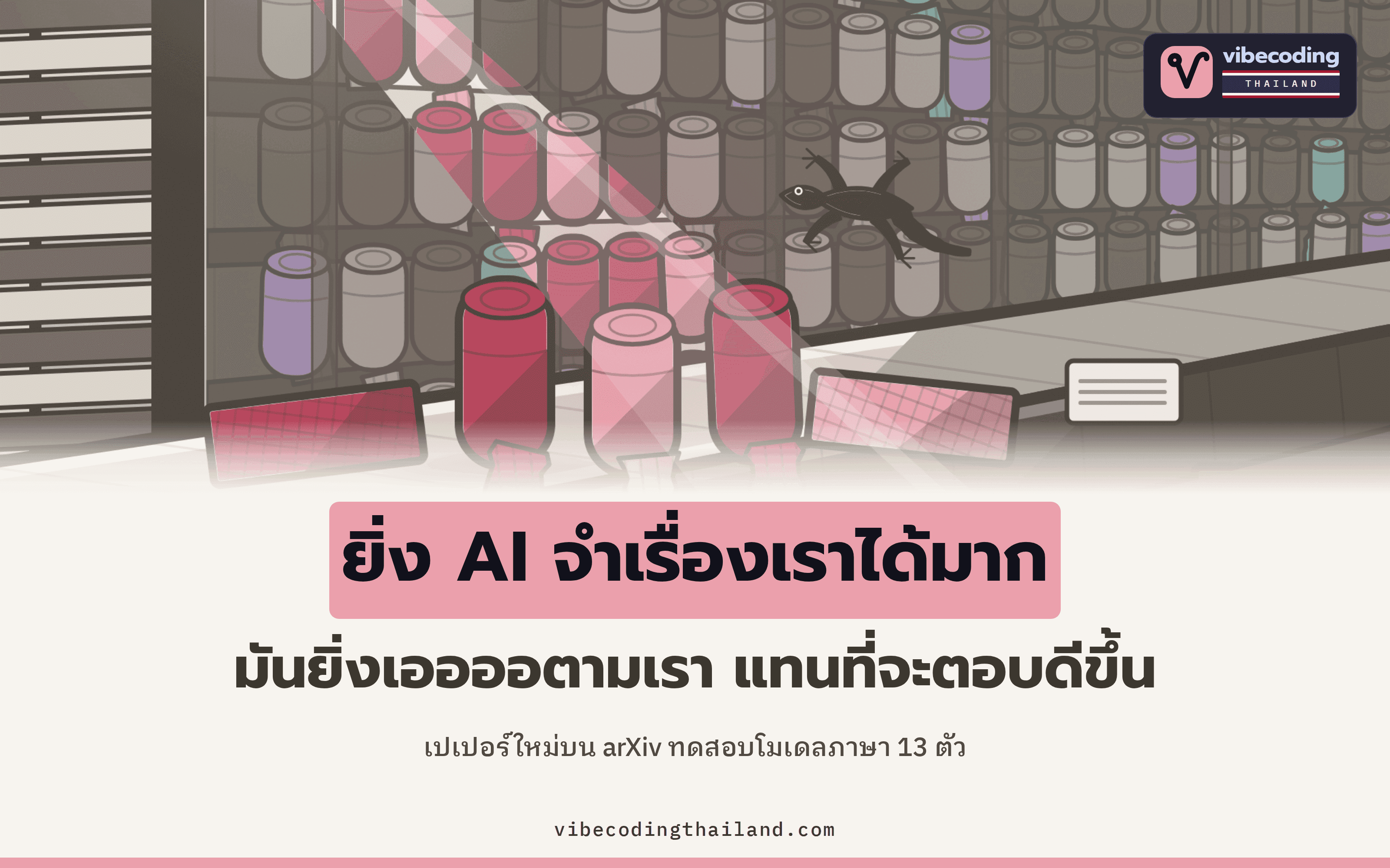 เปเปอร์ใหม่บน arXiv เสนอกรอบ PRISK และชี้ว่า ยิ่ง AI จำเรื่องเราได้มาก คำตอบยิ่งเข้าข้างเรา
