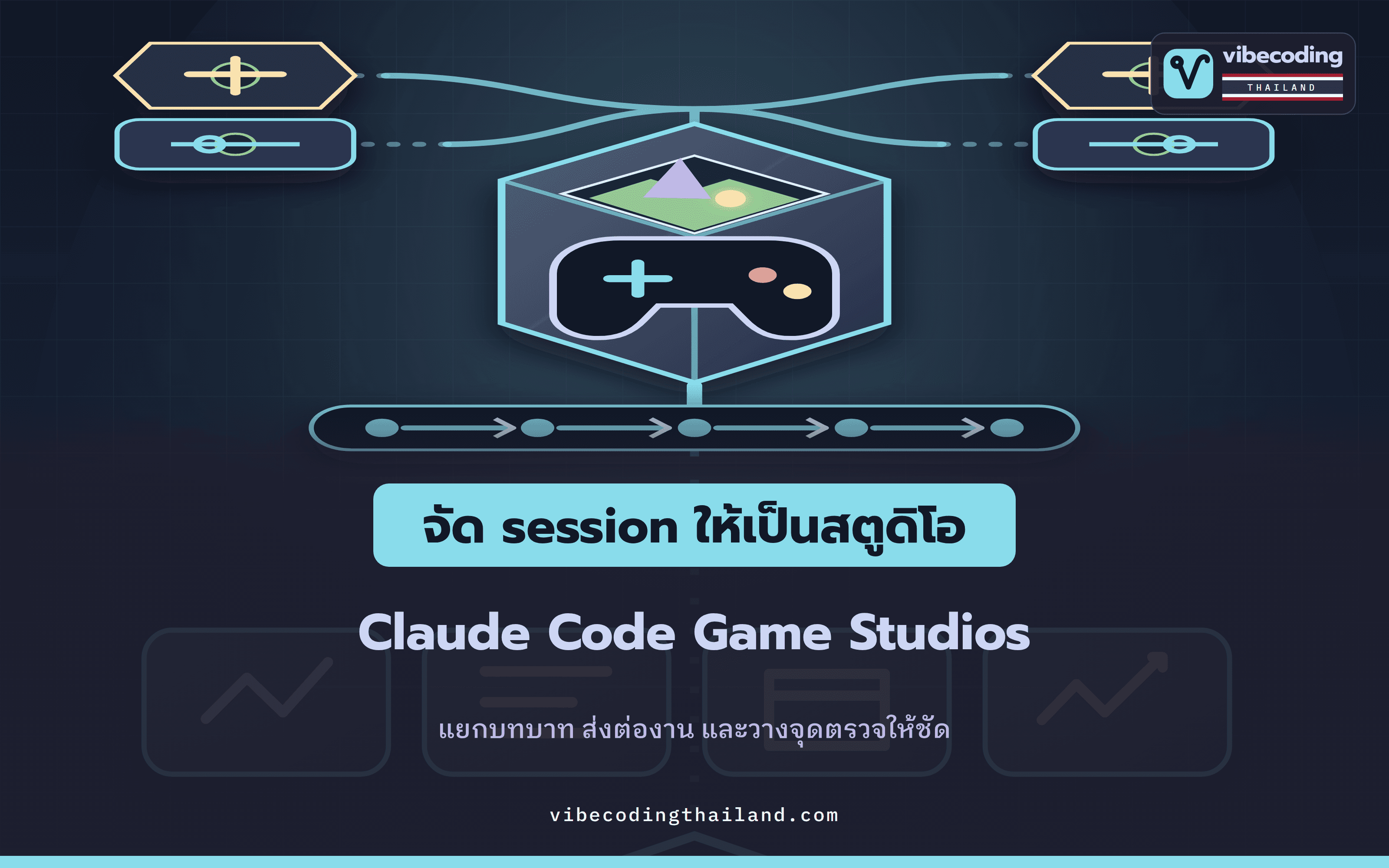 Claude Code Game Studios: จัดระบบ Claude Code แบบสตูดิโอเกม