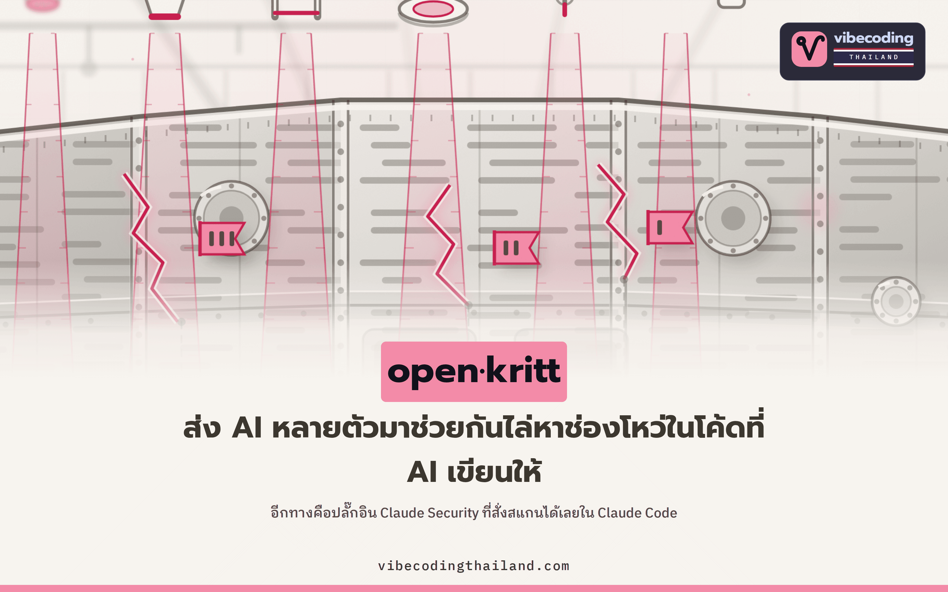 open·kritt กับ Claude Security สองทางเลือกใช้ AI ช่วยสแกนหาช่องโหว่ในโค้ดก่อนใช้งานจริง