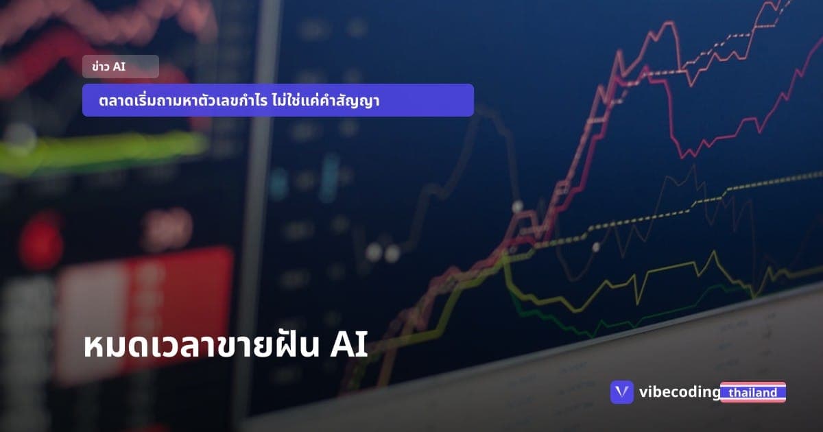 หมดเวลาขายฝัน: ทำไมหุ้นเทคถึงร่วงกลับไปเท่าจุดเริ่มต้น และใครจะรอดในเกมนี้