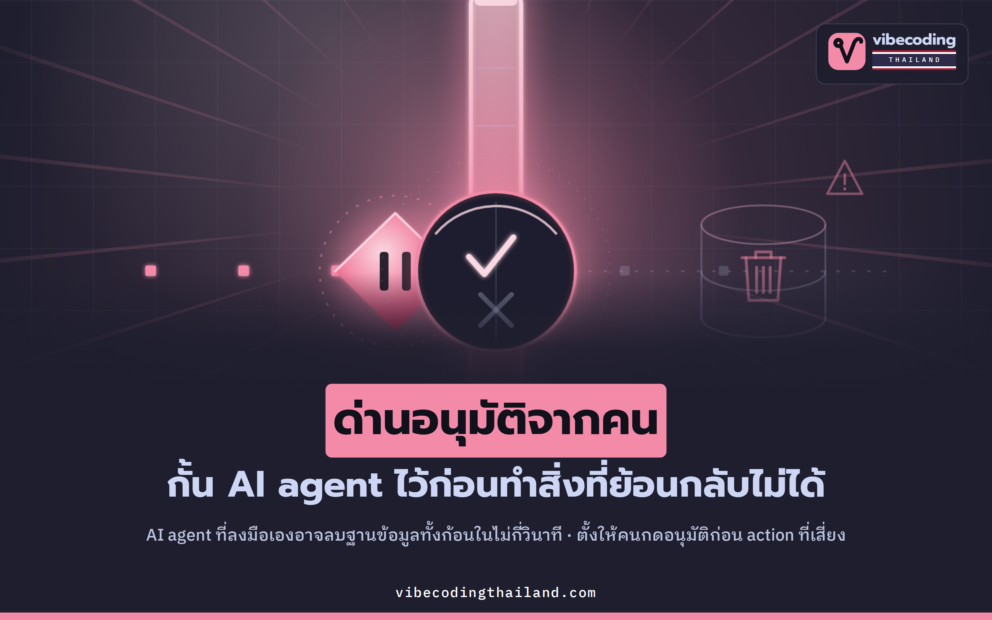 ใส่ด่านขออนุมัติจากคนไว้ก่อน AI agent ลงมือ ทำได้จริงด้วย LangGraph interrupt_before และ OpenAI Agents SDK