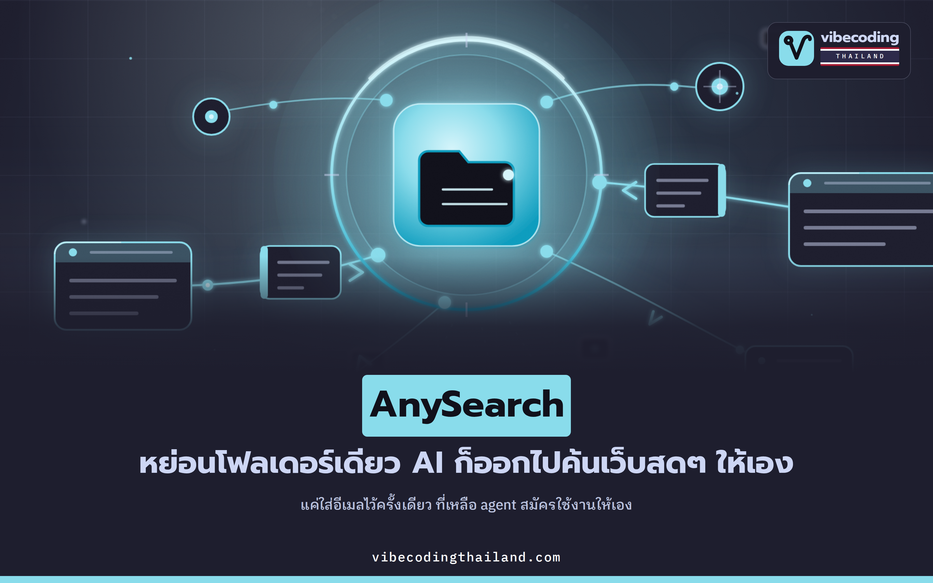 AnySearch สกิลเสริมที่ช่วยให้ AI Agent ออกไปค้นเว็บสดๆ ได้ด้วยตัวเอง