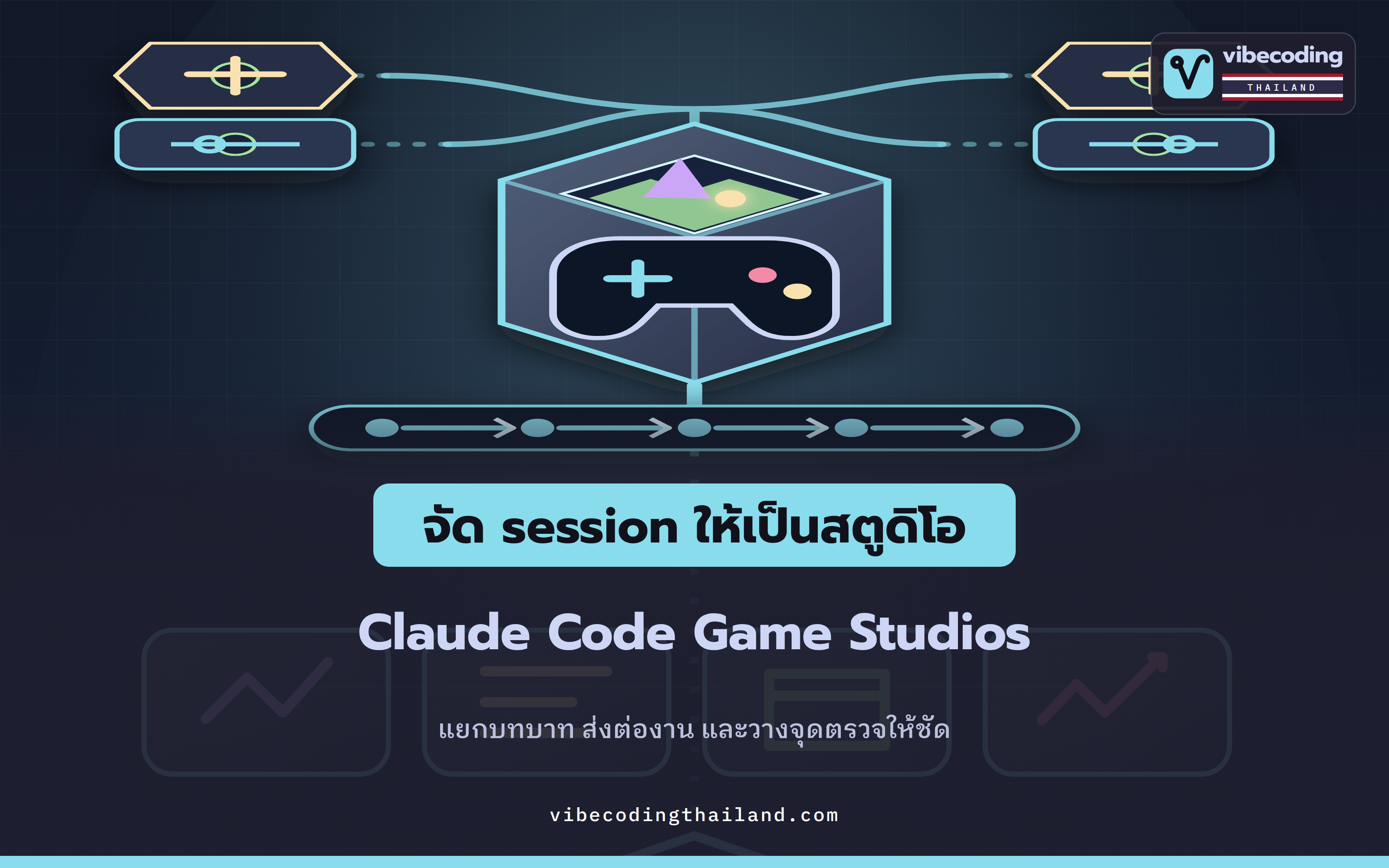 Claude Code Game Studios: จัดระบบ Claude Code แบบสตูดิโอเกม
