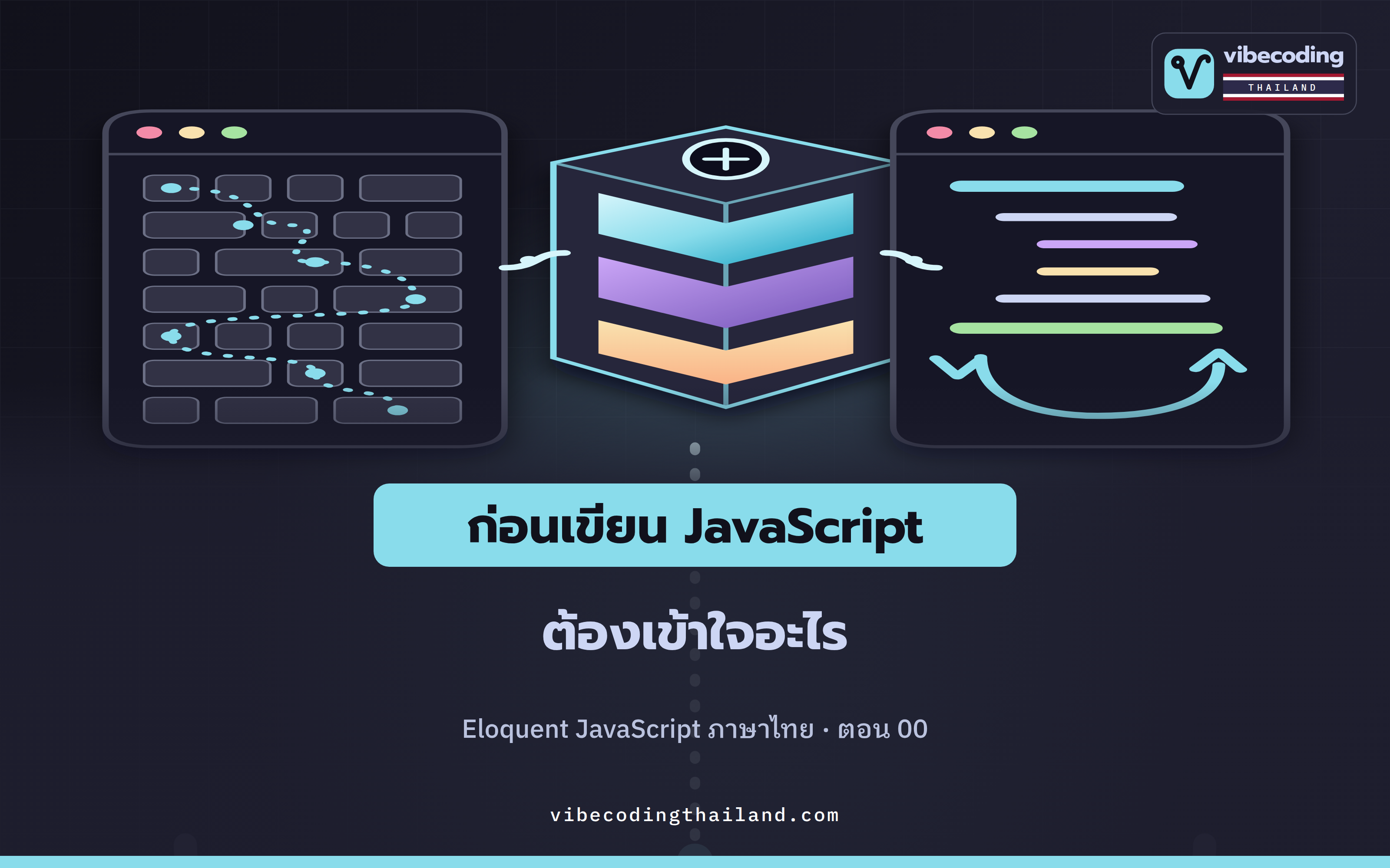 ก่อนเขียน JavaScript ต้องเข้าใจอะไร: บทนำจาก Eloquent JavaScript