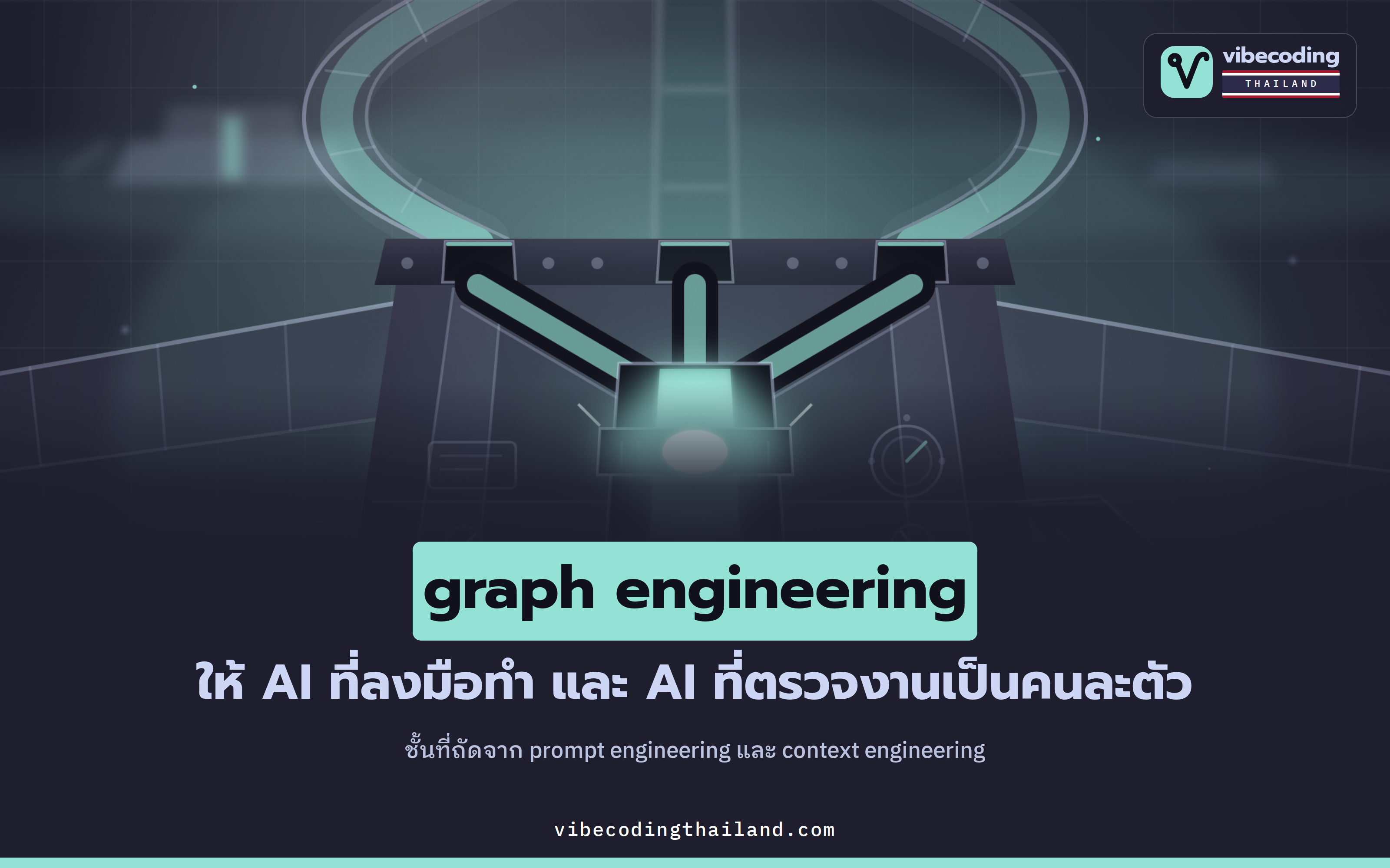Graph Engineering: แตกงานเป็นกราฟให้ Claude Code กับ Codex ทำตาม แทนการทำทุกอย่างในแชทเดียว