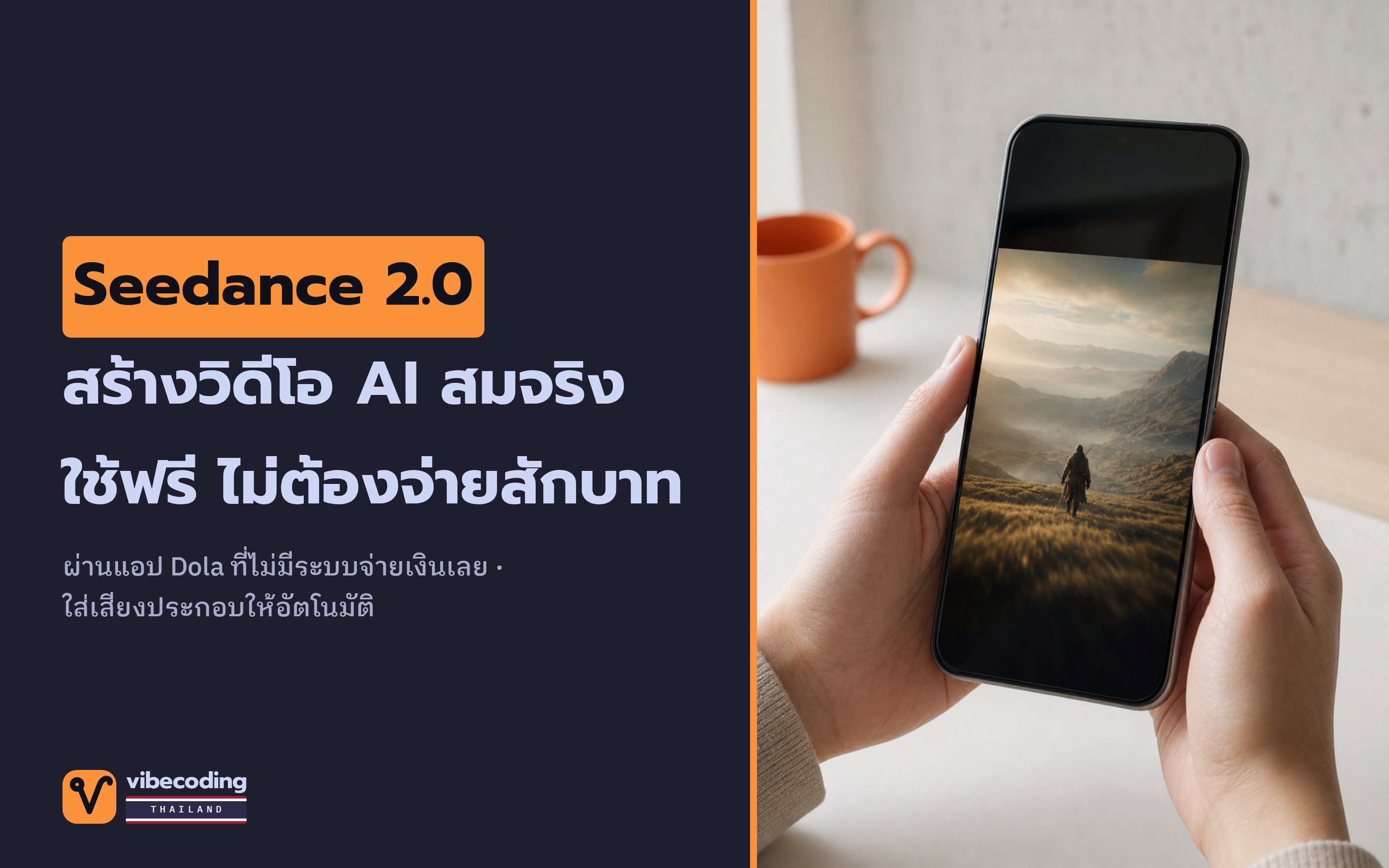 สร้างวิดีโอด้วย Seedance 2.0 ฟรีแบบไม่จำกัด ผ่านช่องทางที่ใช้ได้จริงและถูกกติกา