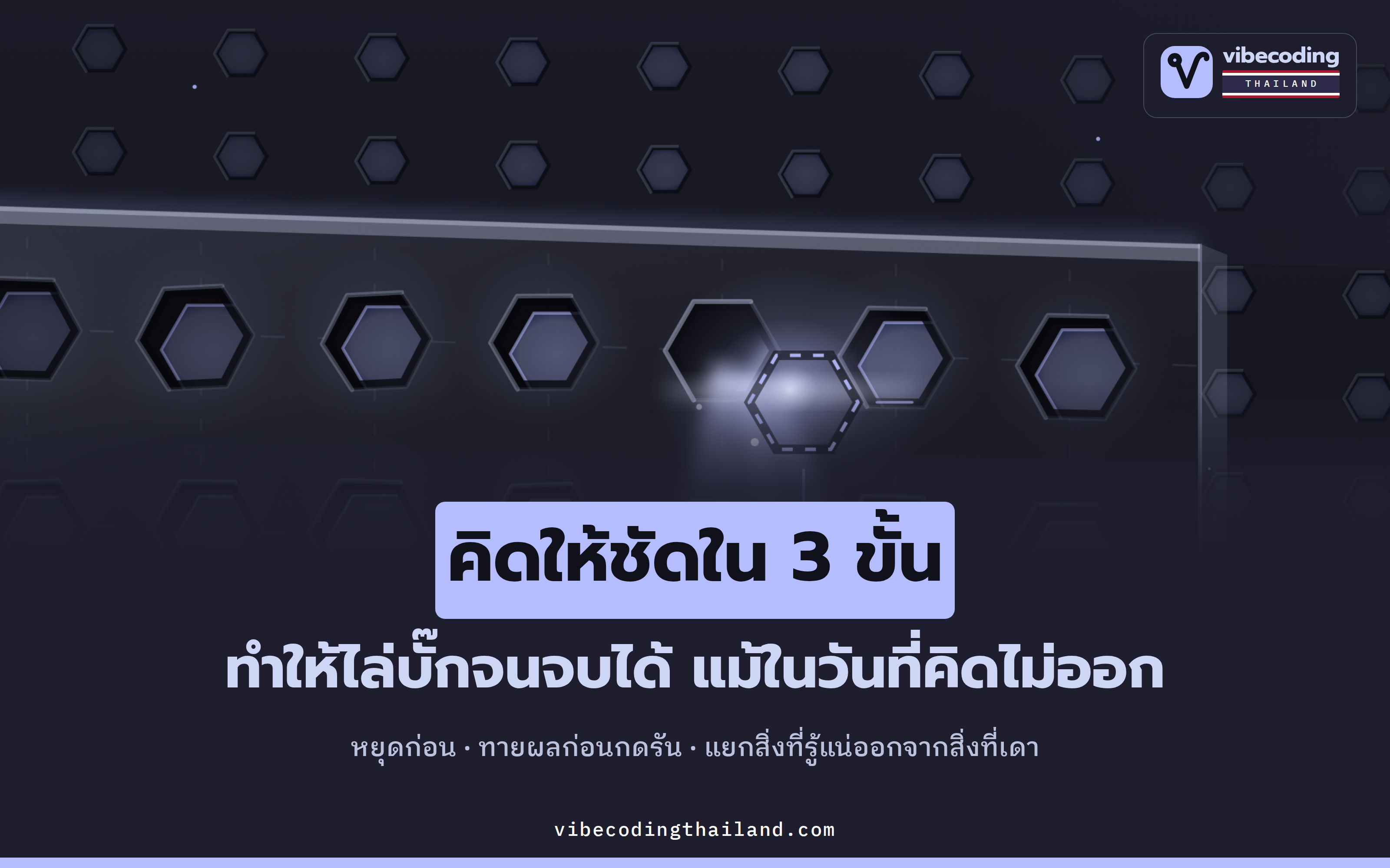 ไม่ต้องหัวไวที่สุด ก็ไล่บั๊กจบได้ · 3 ขั้นคิดให้ชัดจาก Sean Goedecke