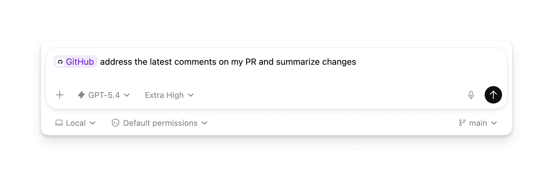 ตัวอย่างการเรียกใช้ plugin ด้วยเครื่องหมาย @ ในช่องพิมพ์ข้อความ