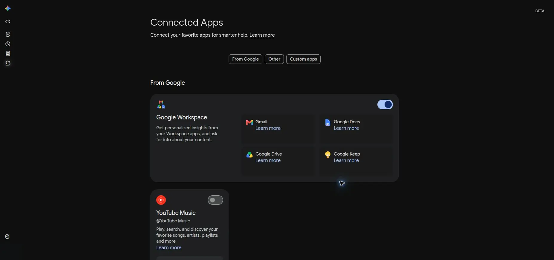 หน้าจอจริงจากบัญชี Google AI Pro · ใช้ viewport จริงของ Chrome · พับ sidebar และปิดข้อมูลบัญชีก่อนแคป